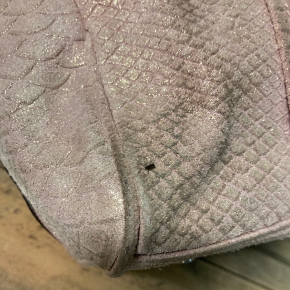 B Makowsky Pink Sand Suede Handbag. Gorgeous!!!!!! - Picture 10 of 14